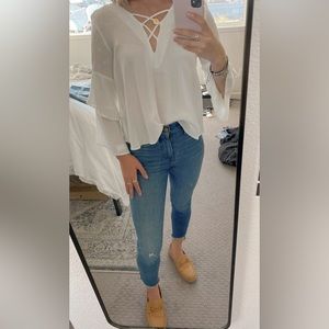 White Top Shop blouse
